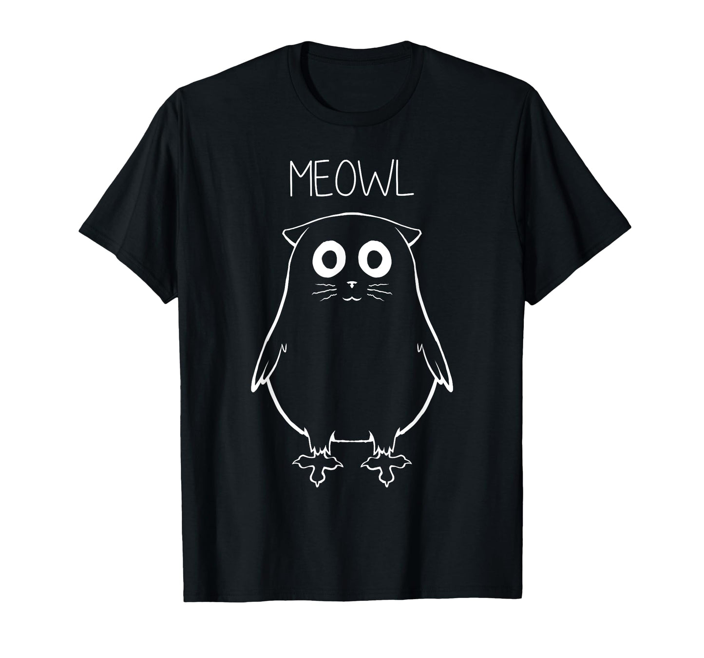 Meowl funny T-Shirt