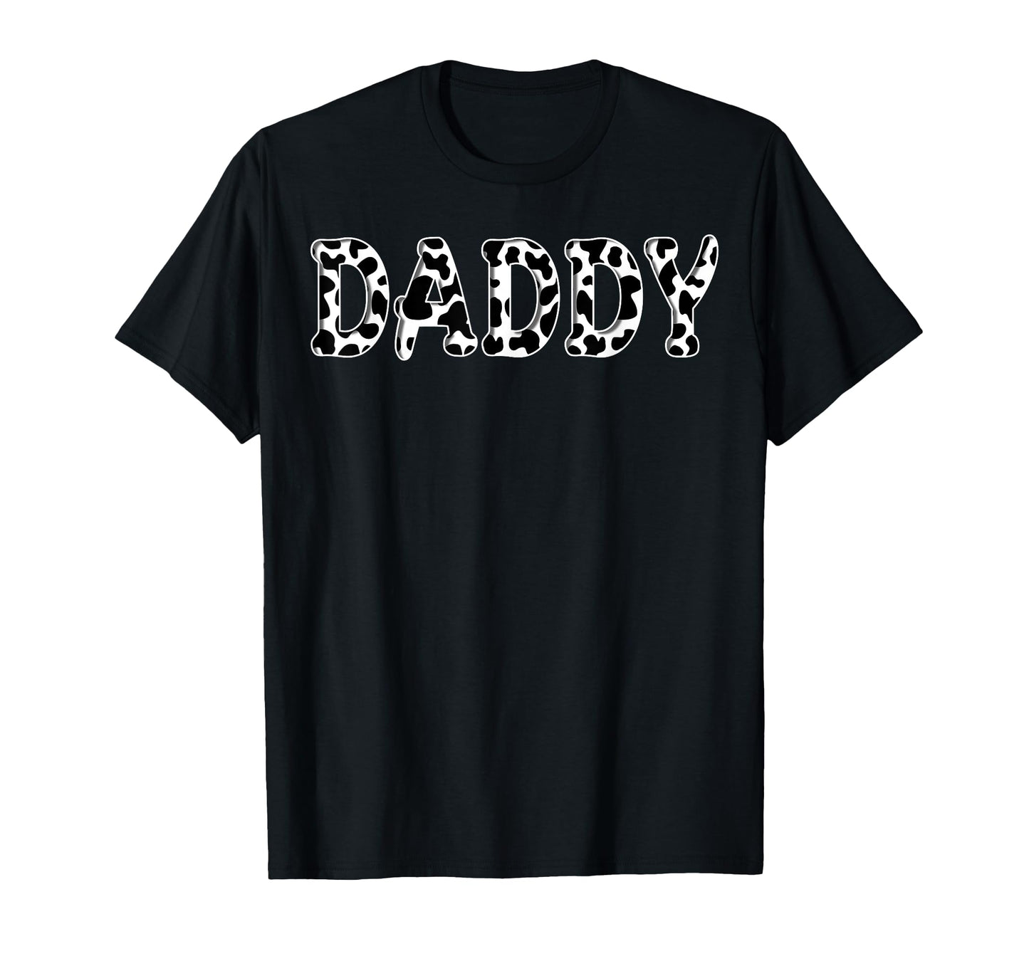 Cow Daddy Birthday Family Matching Girl Boy Farm Birthday T-Shirt