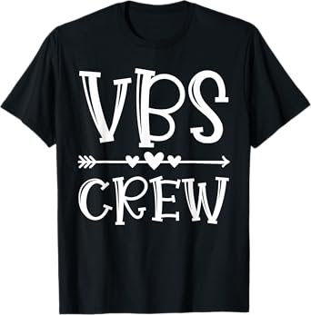 VBS Crew Vacation Bible School I Love VBS for Group Matching T-Shirt