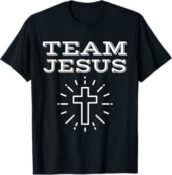 Team Jesus Fun Christian Men Women Kids Funny T-Shirt