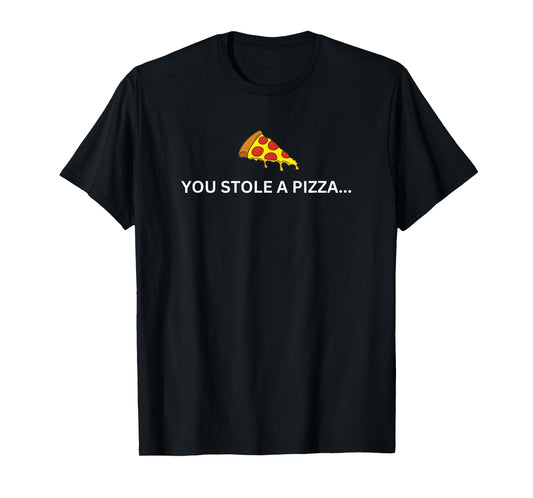 A Piece of My Heart Pizza Funny Pun Matching Foodie Couples T-Shirt