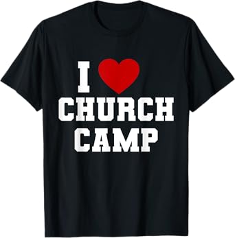 VBS I Love Church Camp Christian Church Bible School Jesus T-Shirt