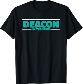 Christianity Training Bible Catholic Jesus Christian Deacon T-Shirt
