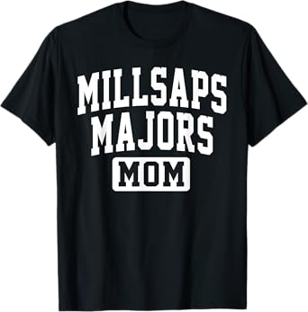 Millsaps College Majors Mom Mother Arch Vintage Family Women T-Shirt