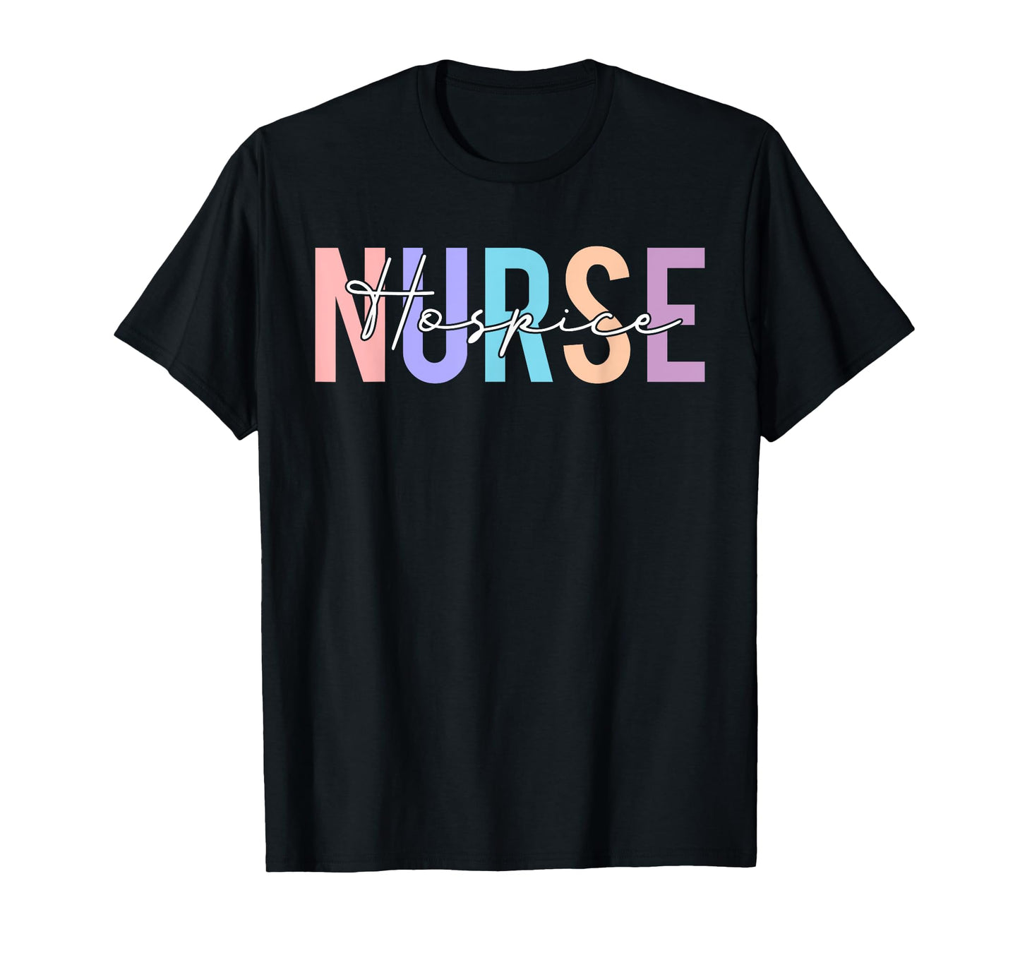 Womens Hospice Nurse T-Shirt For Women Hospice Nurse T-Shirt