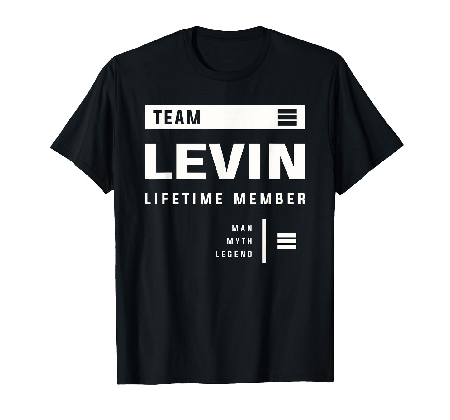 Team Levin Lifetime Member Funny Name Levin T-Shirt