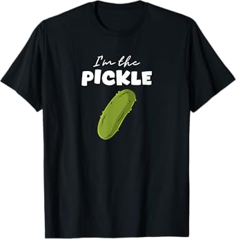 I'm The Pickle For Halloween And Group Costume Party T-Shirt