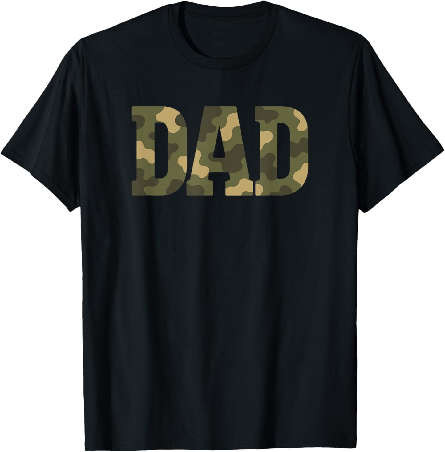 Camo Dad Father’s Day Vintage Retro T-Shirt
