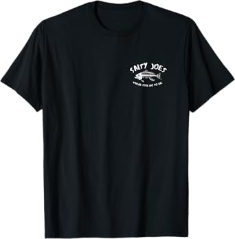 Salty Joe's Shark Bait Logo Graphic T-Shirt
