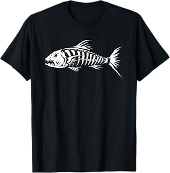 Skeleton Fish Bone Collectors T-Shirt
