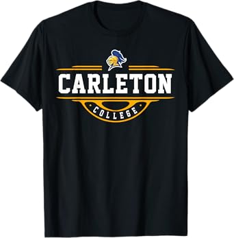Carleton College Arch Vintage Design for Men Women T-Shirt