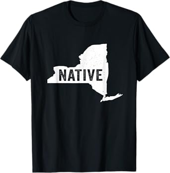 Native New Yorker Patriotic American Born USA New York Love T-Shirt