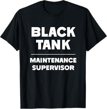 Black Tank Maintenance Supervisor Fathers Day T-Shirt