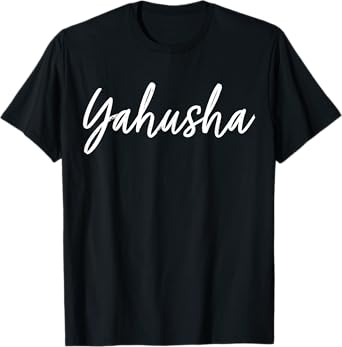 Yahusha Script T-Shirt