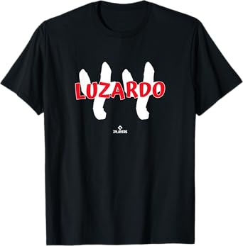Name and Number Jesus Luzardo Philadelphia Baseball MLBPA T-Shirt