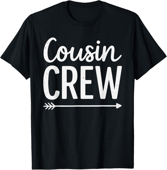 Cousin Crew Funny Family Kids Matching Outfits T-Shirt