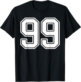 Number 99 Fan Player Jersey Style #99 Men Women Kids T-Shirt