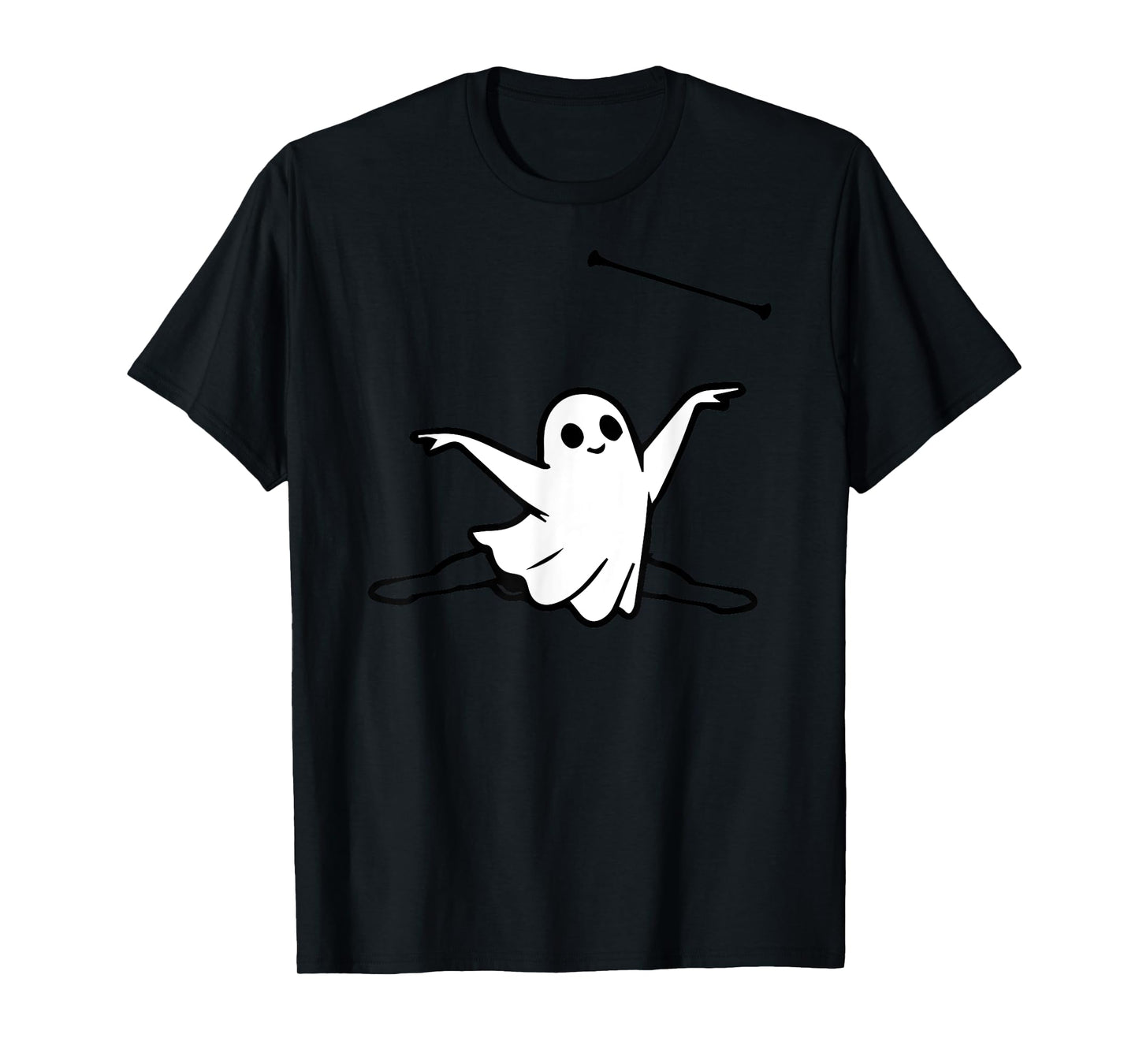 ghost Baton Twirler halloween T-Shirt