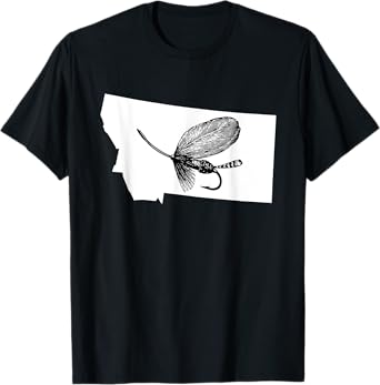 Montana Fly Fishing Shirt - Best MT Angler Gift Tee