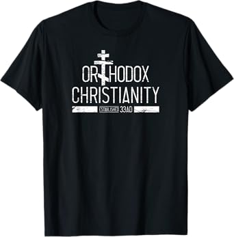 Distressed Orthodox Christian Christian T Shirt T-Shirt