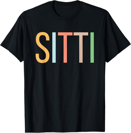 Sitti Grandma Sitti Grandmother Proud Sitti T-Shirt