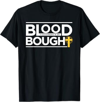 Graceful Apparel Blood Bought Christian T-Shirt Men/Women T-Shirt