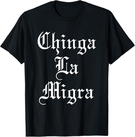 Chinga LA Migra No kings resist Ice T-Shirt