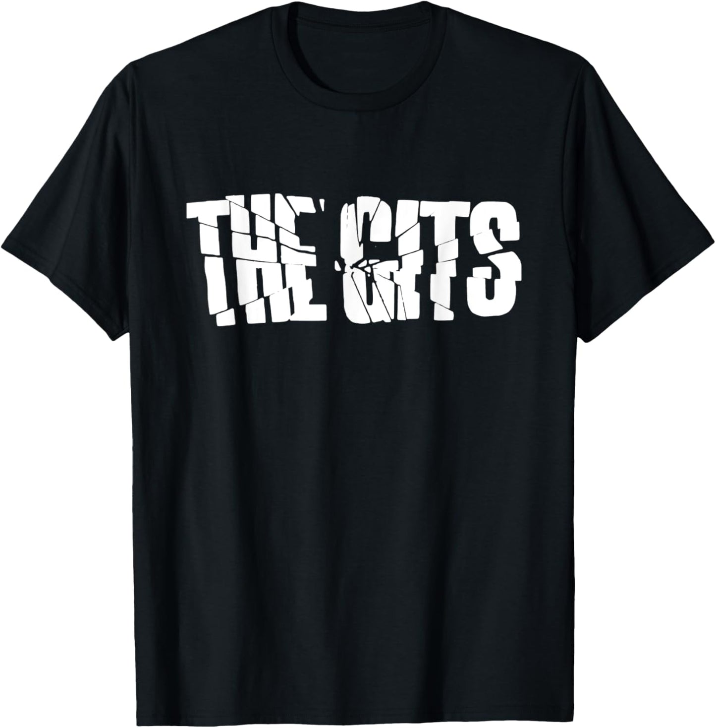 Vintage The Gits Broken Logo 90s Punk Band Rock Retro T-Shirt