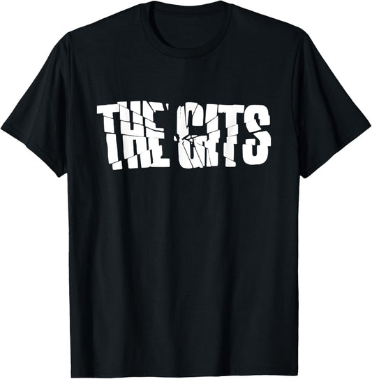 Vintage The Gits Broken Logo 90s Punk Band Rock Retro T-Shirt