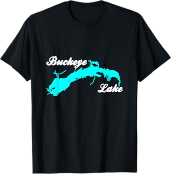 Minimalist Buckeye Lake - Ohio T-Shirt