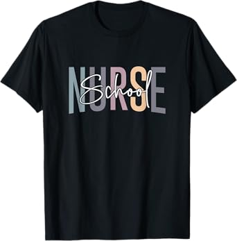 Funny School Nurse Nursing School Student Nurse In Progress T-Shirt