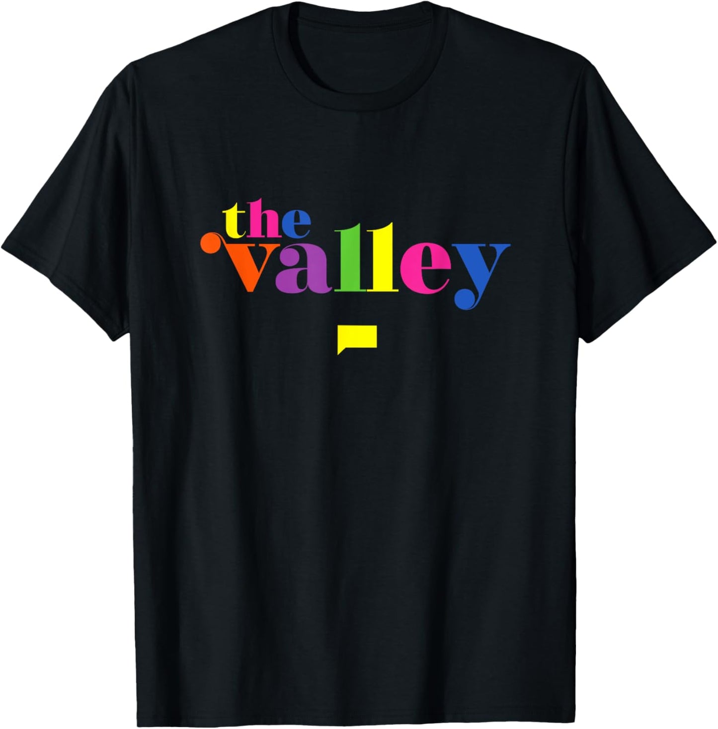The Valley Rainbow Logo - Officially Licensed T-Shirt