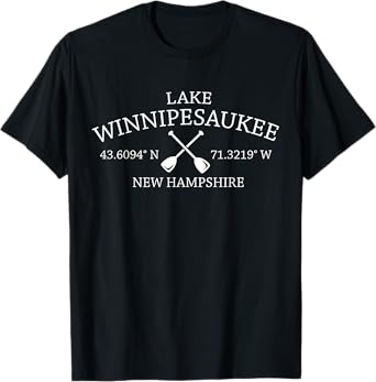 Classic Lake Winnipesaukee T-Shirt T-Shirt