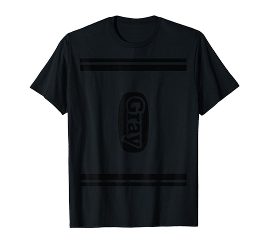 Crayon Gray Group Costume T-Shirt