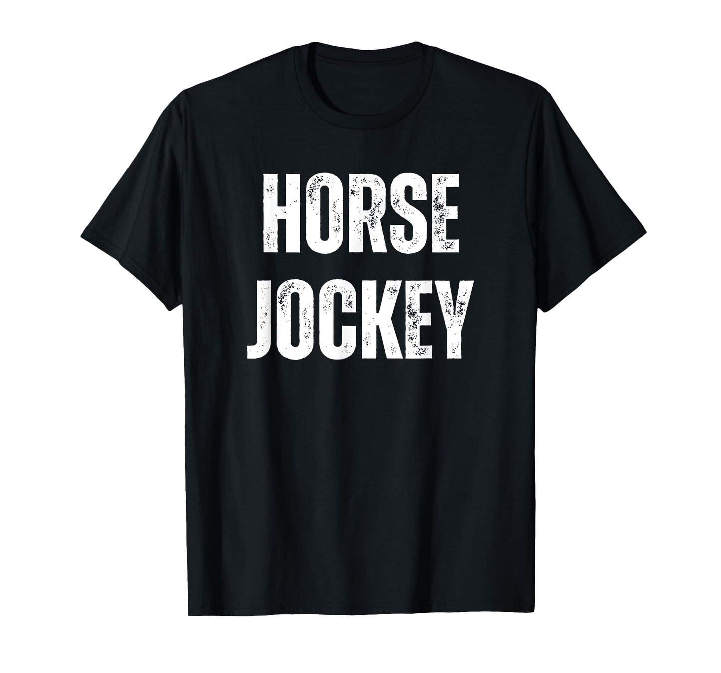 Horse Jockey Vintage Imagination Role Play Funny DIY Costume T-Shirt