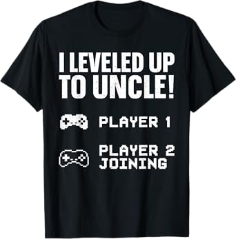 Funny Uncle Design for Uncle Men First Time Uncle New Uncle T-Shirt