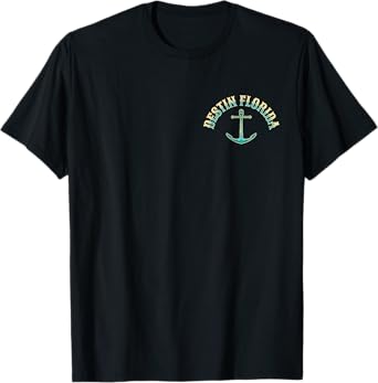 Destin Florida USA Fishing Design T-Shirt