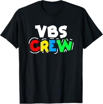 Kids Summer Church Christian Squad Camp Vbs Groovy Bible T-Shirt