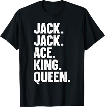 Funny Euchre Art For Men Women Card Game Euchre Lover T-Shirt