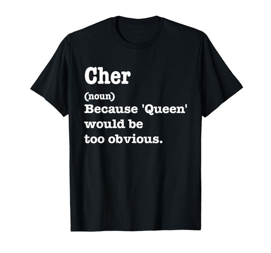 CHER Sarcasm Queen Tee - Custom CHER Women's T-Shirt