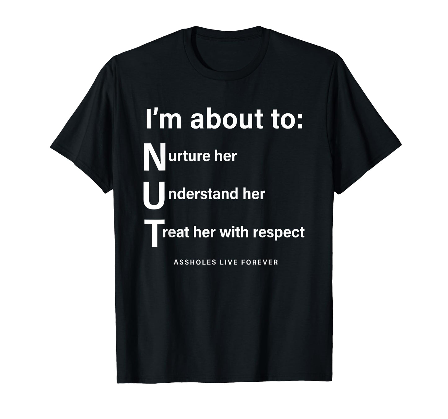 I’m About To NUT Assholes Live Forever T-Shirt