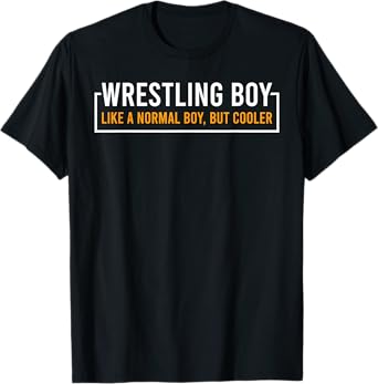 Wrestling Boy Funny Wrestling Boy T-Shirt