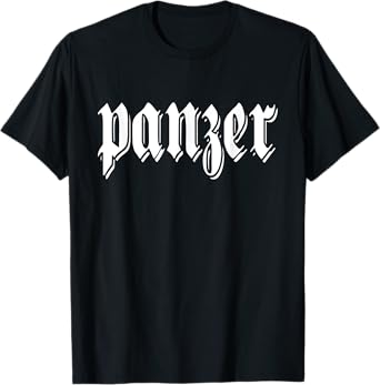 Panzer Deutschland German Word Germany Tank Military T-Shirt