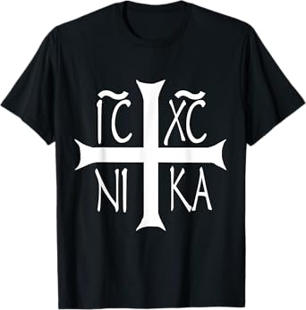 IC XC NI KA Jesus Christ Conquers ICXC NIKA T-Shirt