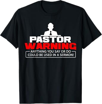 Funny Pastor Christian Jesus Believer Appreciation Men Gift T-Shirt