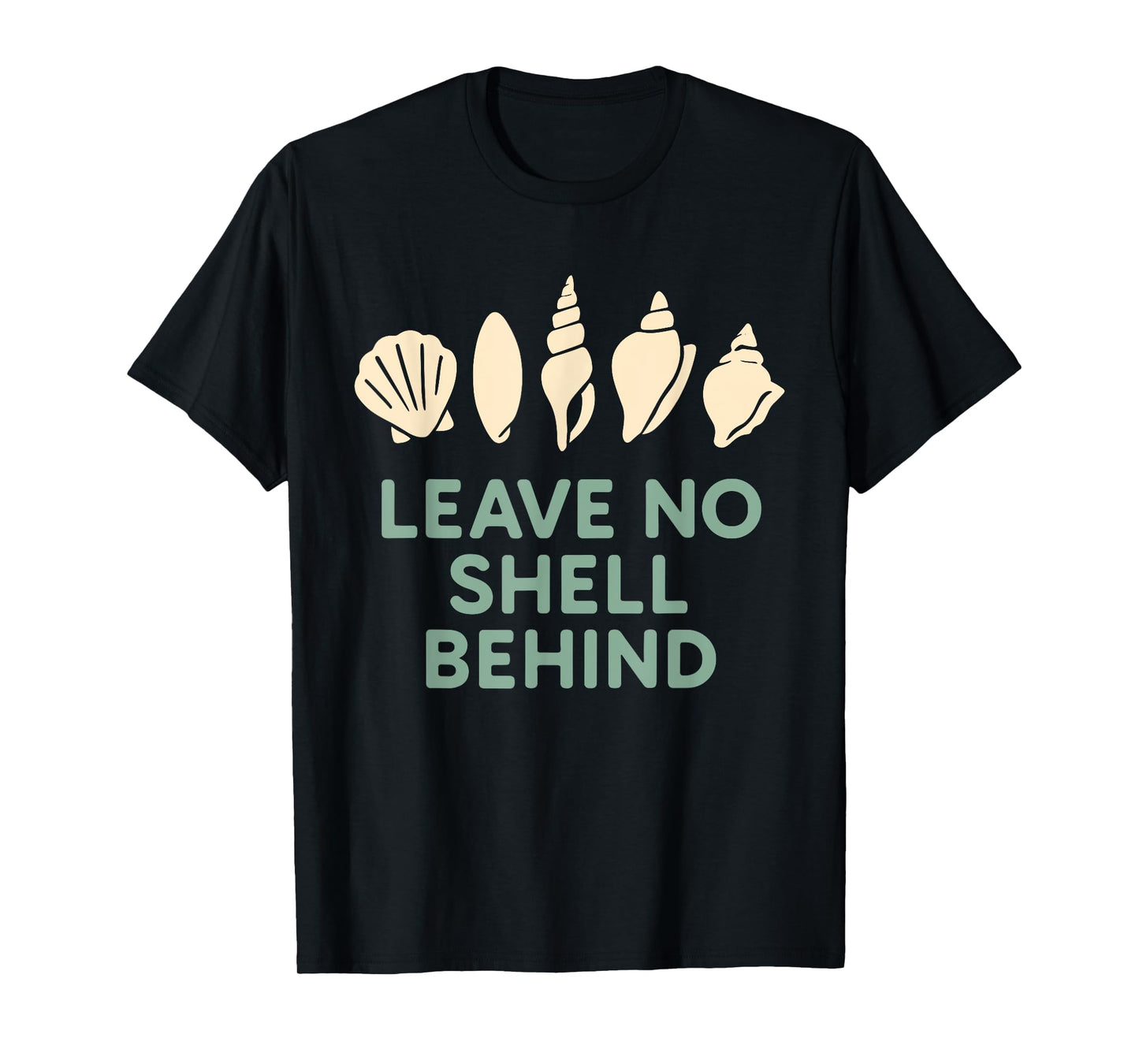 Seashell Collector Beachcomber Shoreline Treasure Ocean Love T-Shirt