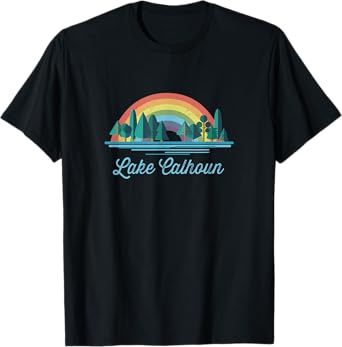 Lake Calhoun - Rainbow Lake Souvenir T-Shirt