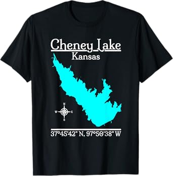 Cheney Lake, Kansas T-Shirt