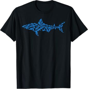 Great White Shark - Sharks Silhouette Shark Fish White Shark T-Shirt
