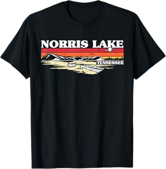 Fishing Boating Camping Lake Vacation Norris Lake T-Shirt
